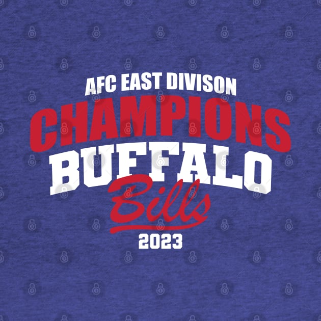 Bills 2023 AFC East Champs by Nagorniak